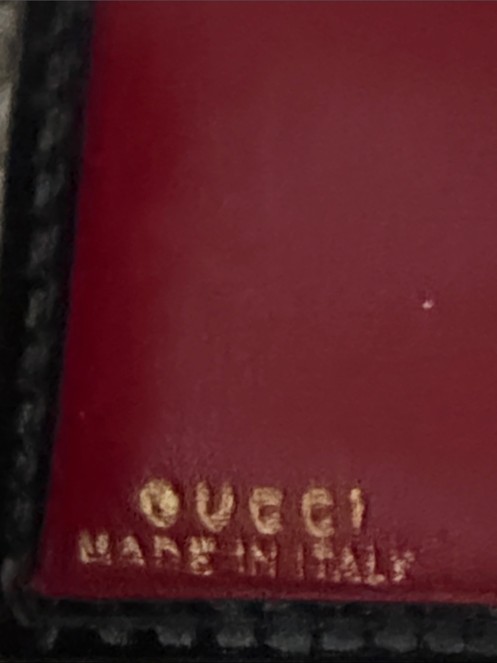 Gucci Black Wallet with Gold Double G Accent - Picture 2 of 7
